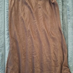 Elegant Brown Women's Skirt
